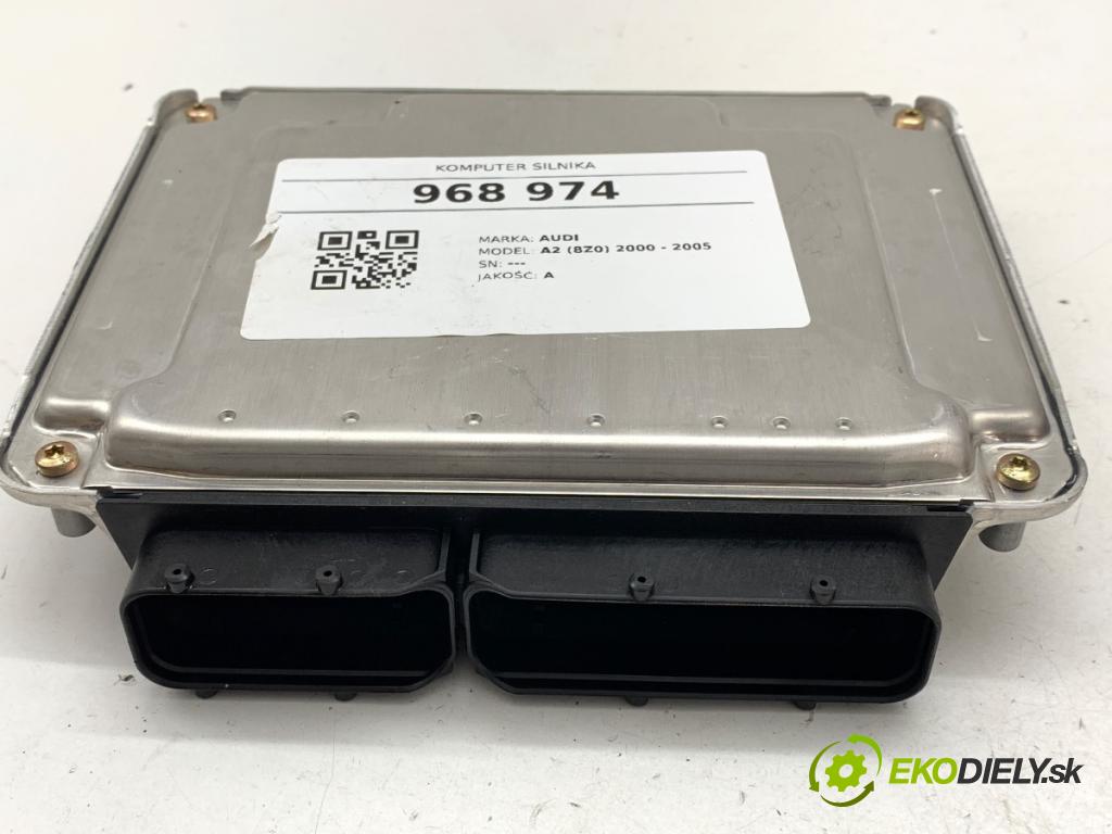 AUDI A2 liftback 2000 55 kW 1.4 TDI 1422 řídící jednotka motora 045906019G (Řídicí jednotka)