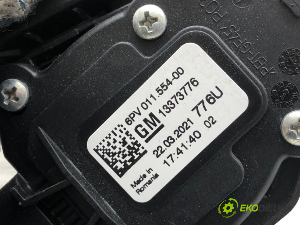 OPEL ASTRA K Kombi 2021 107 kW 1.2 Turbo (35) 1199 Potenciometer plynu 13373776 (Potenciometer plynového pedálu)