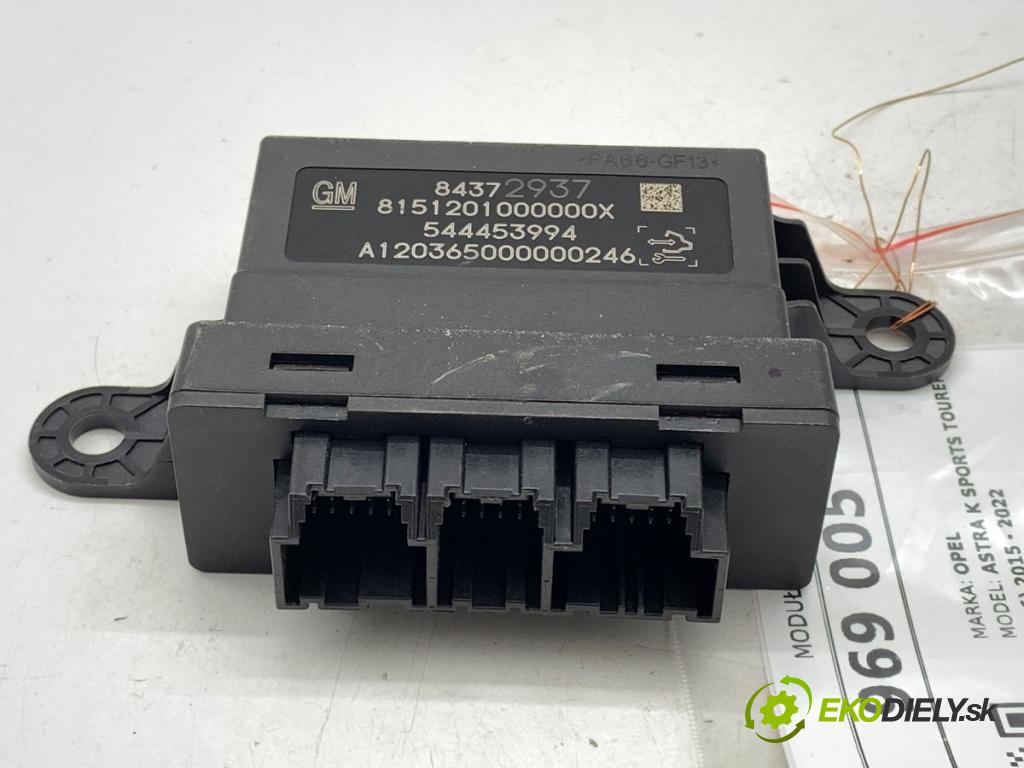 OPEL ASTRA K Kombi 2021 107 kW 1.2 Turbo (35) 1199 Modul PDC 84372937 (Riadiaca jednotka ostatné)