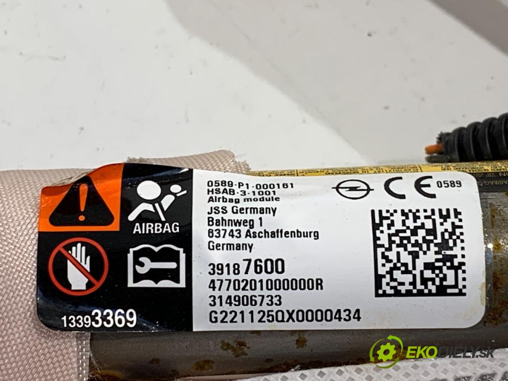 OPEL ASTRA K Kombi 2021 107 kW 1.2 Turbo (35) 1199 Stropný pravy 39187600