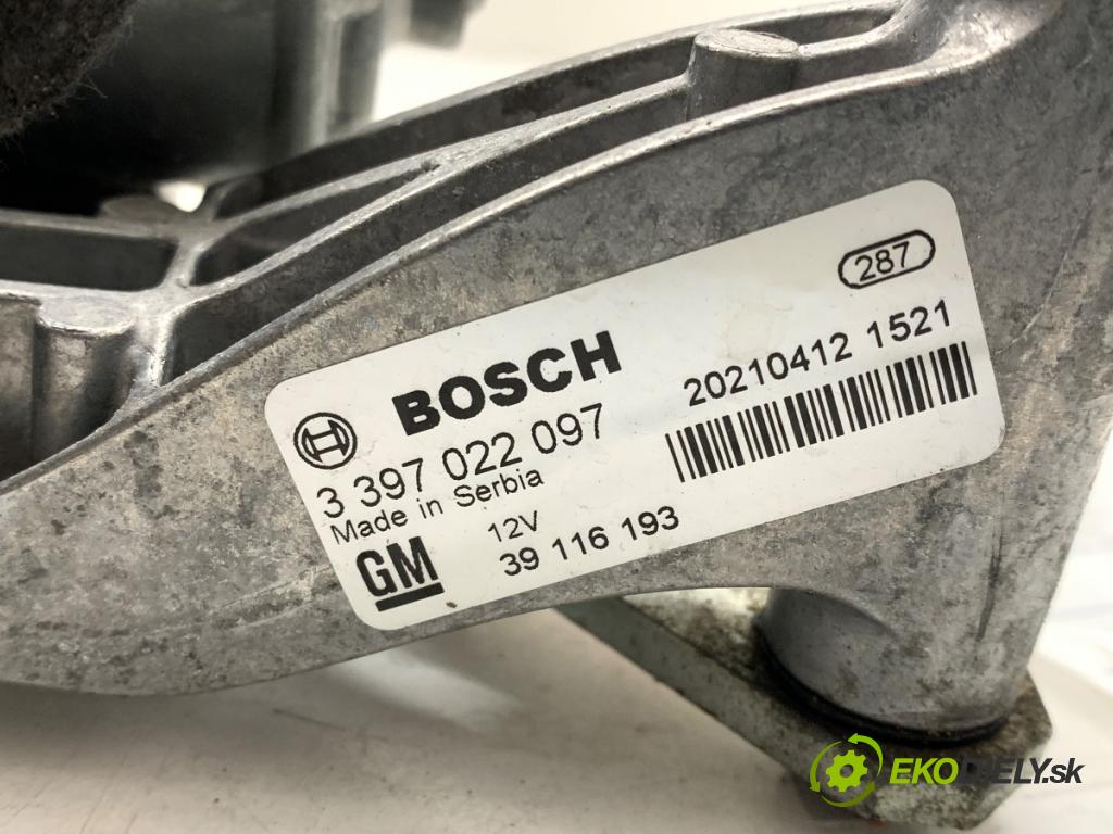 OPEL ASTRA K Kombi 2021 107 kW 1.2 Turbo (35) 1199 Motor stieračov predný ľavy 3397022097