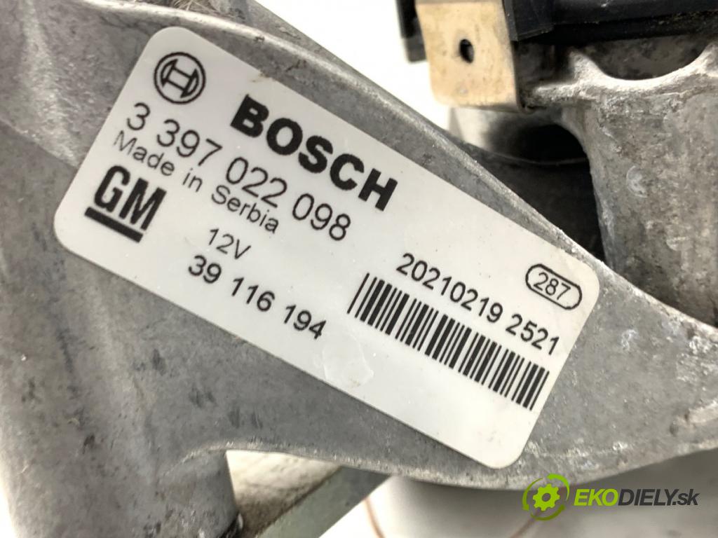 OPEL ASTRA K Kombi 2021 107 kW 1.2 Turbo (35) 1199 Motor stieračov predný pravy 3397022098