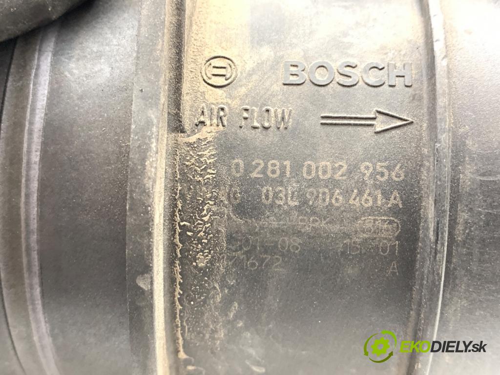 SKODA SUPERB II liftback 2013 103 kW 2.0 TDI 1968 váha vzduchu 0281002956 (Snímač hmotnosti vzduchu)