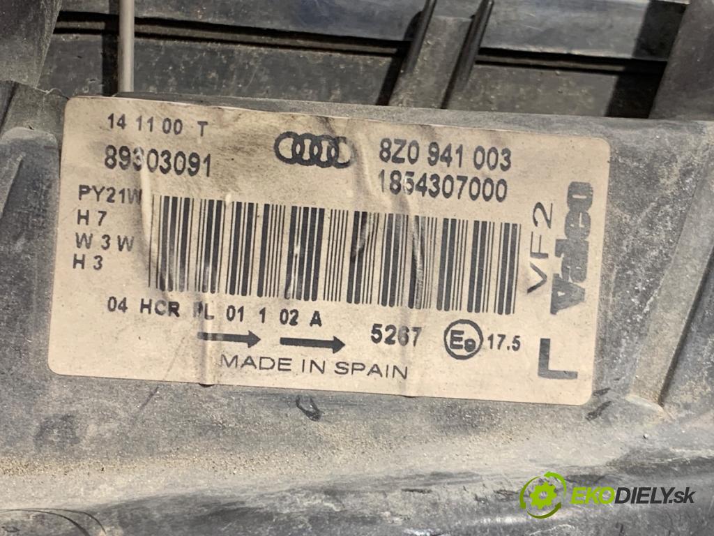 AUDI A2 liftback 2000 55 kW 1.4 TDI 1422 Svetlomet ľavy predný 8Z0941003