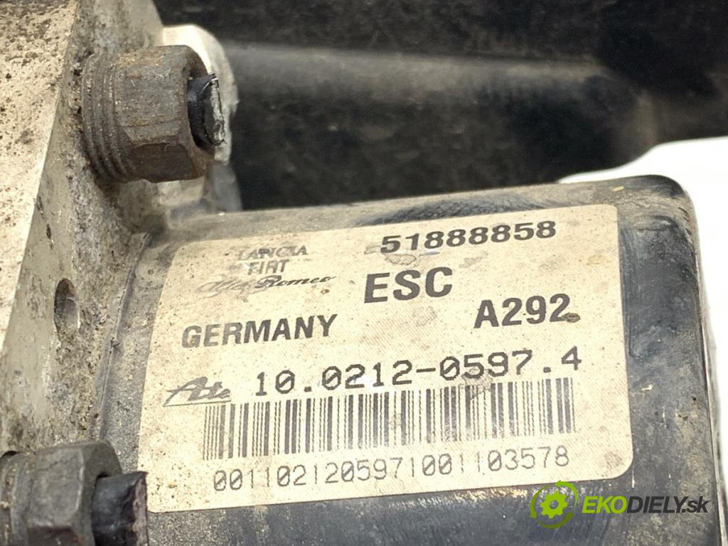 FIAT DOBLO II Nadwozie pełne/minivan 2011 99 kW 2.0 D Multijet 1956 Pumpa ABS 51888858 (Pumpa ABS)