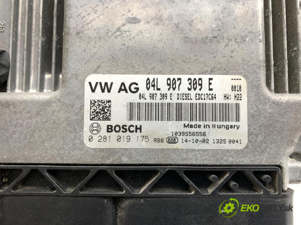 VW GOLF VII Kombi 2014 81 kW 1.6 TDI 1598 riadiaca jednotka Motor 04L907309E (Riadiaca jednotka)