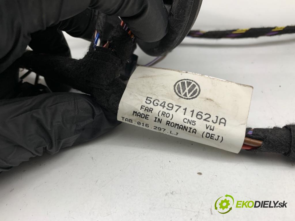 VW GOLF VII liftback 2015 135 kW 2.0 GTD 1968 Káblovačka Dvere predný pravy 5G4971162JA