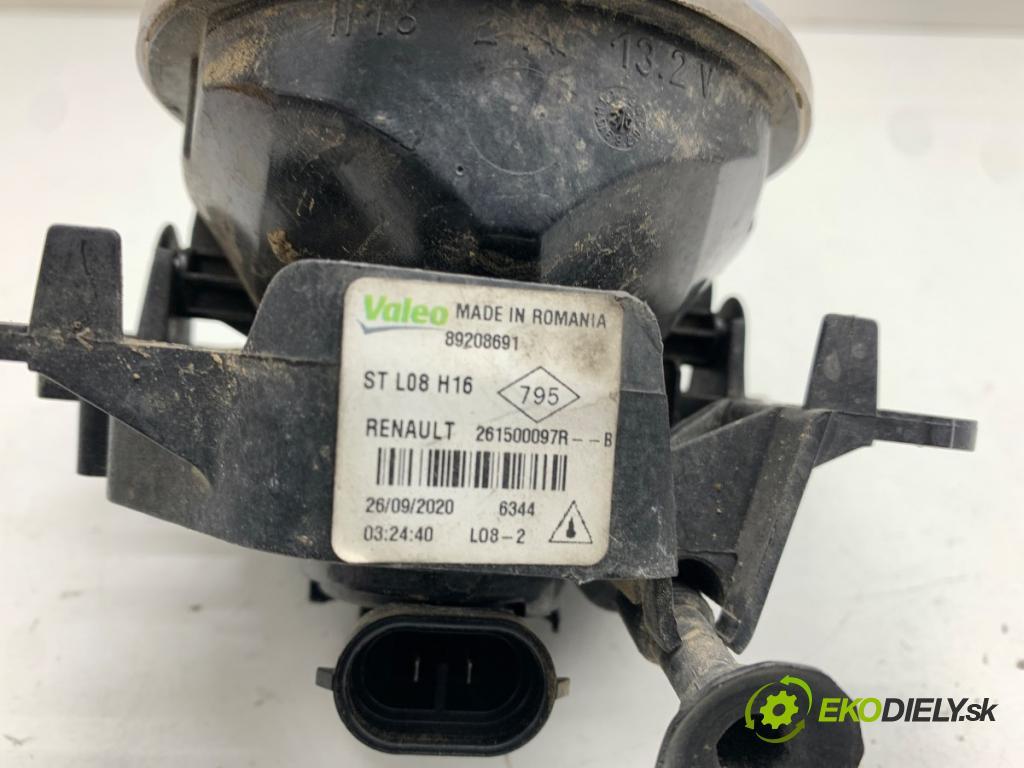 DACIA DUSTER SUV 2020 74 kW 1.0 TCe 100 (HMMT) 999 Hmlové svetlo, hmlovka ľavy predný 261500097R