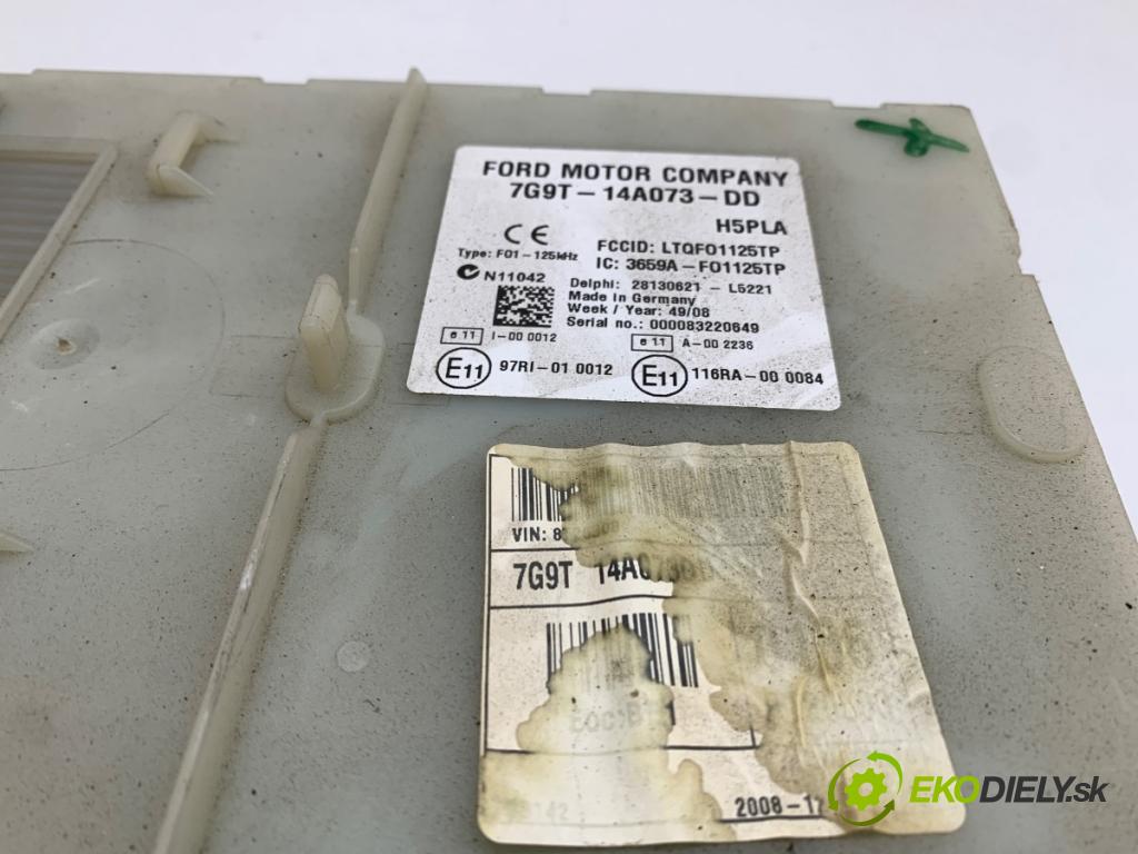 FORD MONDEO MK4 liftback 2008 74 kW 1.8 TDCi 1753 Modul BSI 7G9T-14A073-DD (Poistková skrinka)