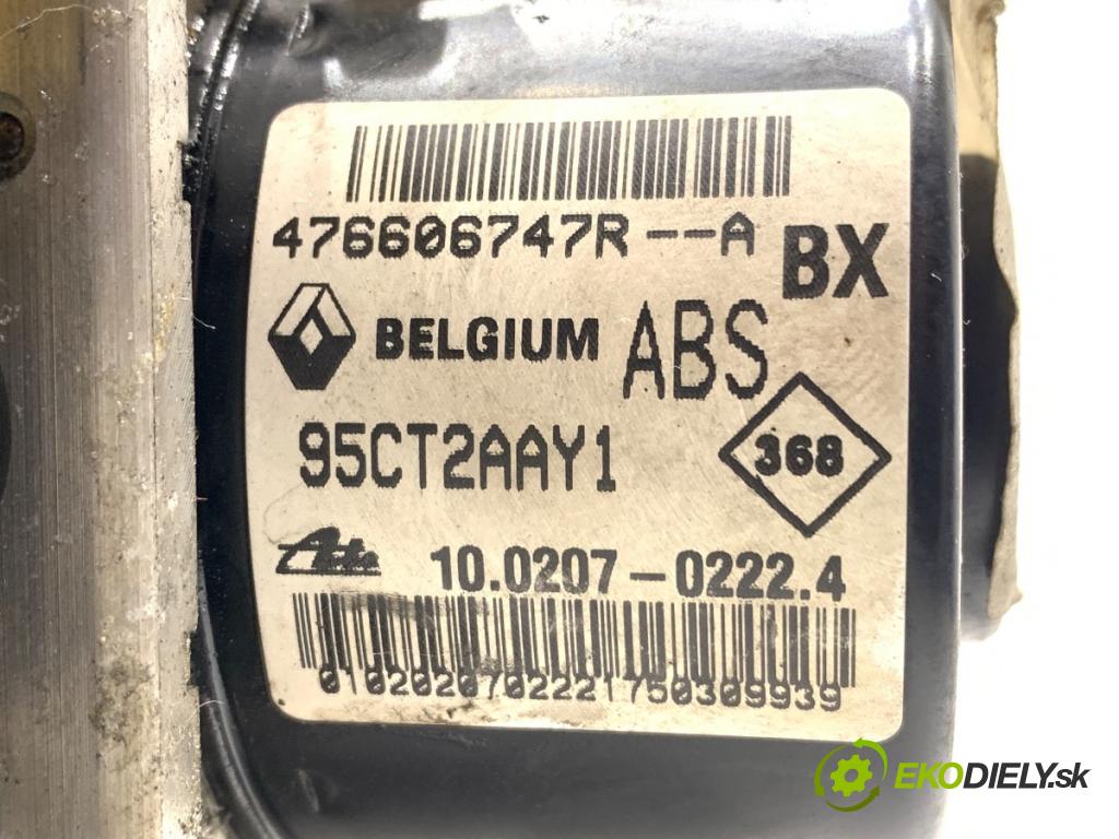 RENAULT MEGANE III liftback 2010 63 kW 1.5 dCi 1461 Pumpa ABS 476606747R (Pumpa ABS)