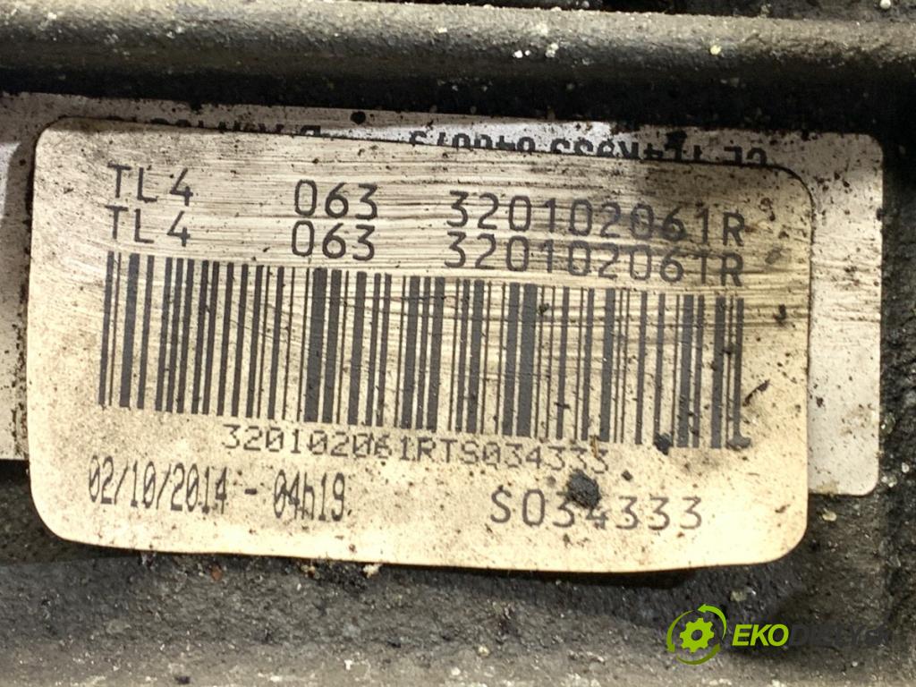 RENAULT MEGANE III Kombi 2014 81 kW 1.5 dCi (KZ09, KZ0D, KZ1G, KZ29, KZ14, KZ1W, KZ10, KZ1F,... 1461 Prevodovka TL4063 (Prevodovka)