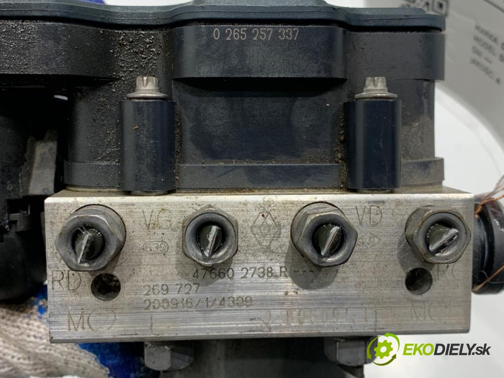 DACIA DUSTER SUV 2020 74 kW 1.0 TCe 100 (HMMT) 999 Pumpa ABS 0265956628 (Pumpa ABS)