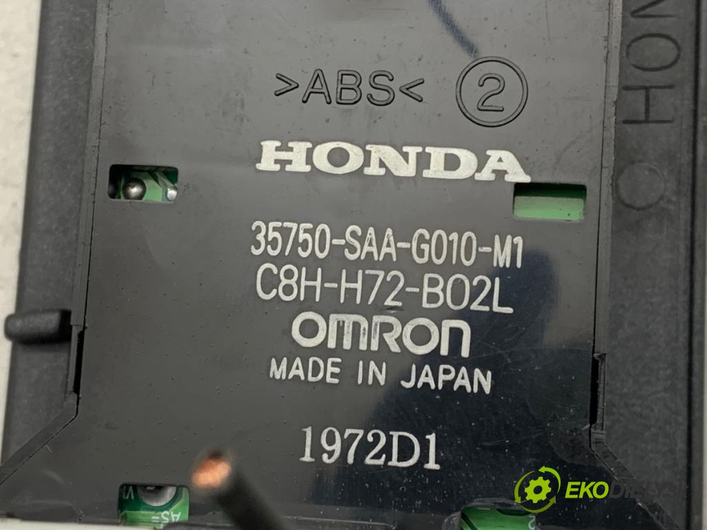 HONDA JAZZ I liftback 2002 61 kW 1.3 iDSi (GD1) 1339 Prepínač okien 35750-SAA-G010-M1 (Prepínacie páčky pod volantom)