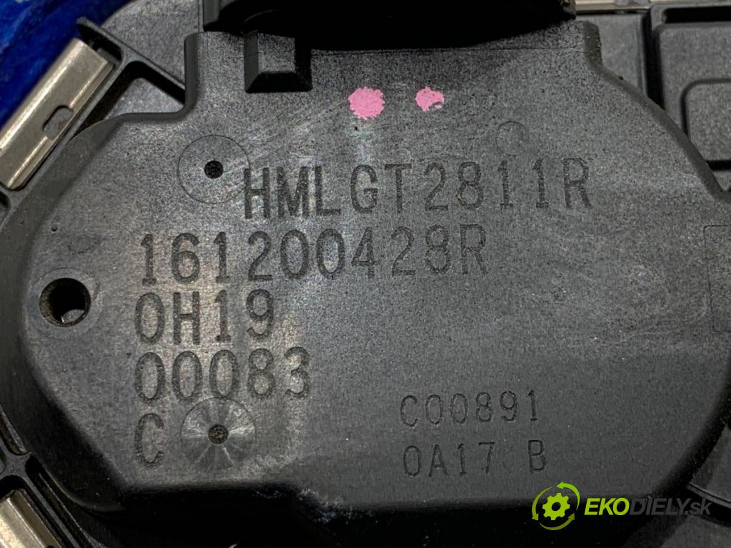 DACIA DUSTER SUV 2020 74 kW 1.0 TCe 100 (HMMT) 999 škrtíci klapka 161200428R (Škrticí klapka)
