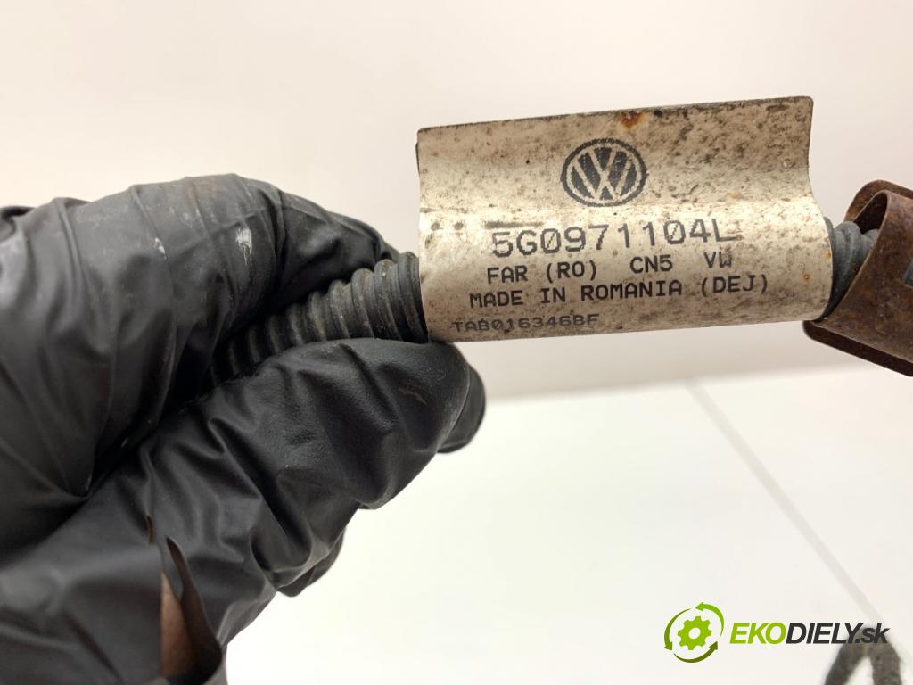 VW GOLF VII liftback 2015 135 kW 2.0 GTD 1968 káblovačka PDC zadní část 5G0971104L