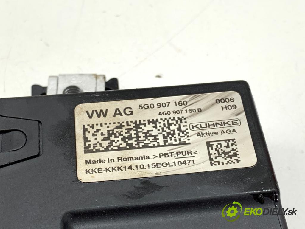 VW GOLF VII liftback 2015 135 kW 2.0 GTD 1968 Modul AKTÍVNE: VÝFUK: 5G0907160