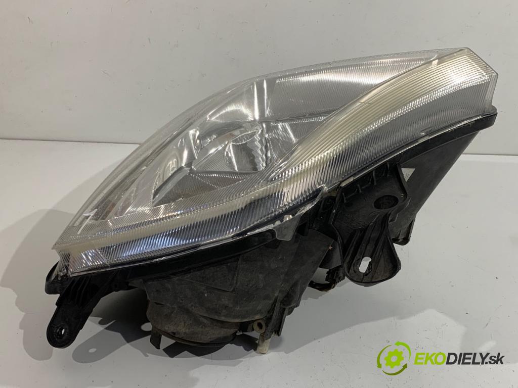 OPEL MERIVA A nadwozie wielkoprzestrzenne (MPV) 2003 64 kW 1.6 (E75) 1598 světlomet levý přední část 93321052
