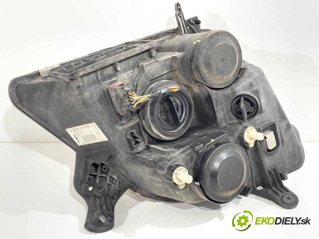 OPEL MERIVA A nadwozie wielkoprzestrzenne (MPV) 2003 64 kW 1.6 (E75) 1598 světlomet levý přední část 93321052