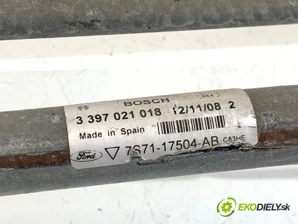 FORD MONDEO MK4 liftback 2008 74 kW 1.8 TDCi 1753 mechanismus stěračů přední část 7S71-17504-AB (Motorek stěračů přední)