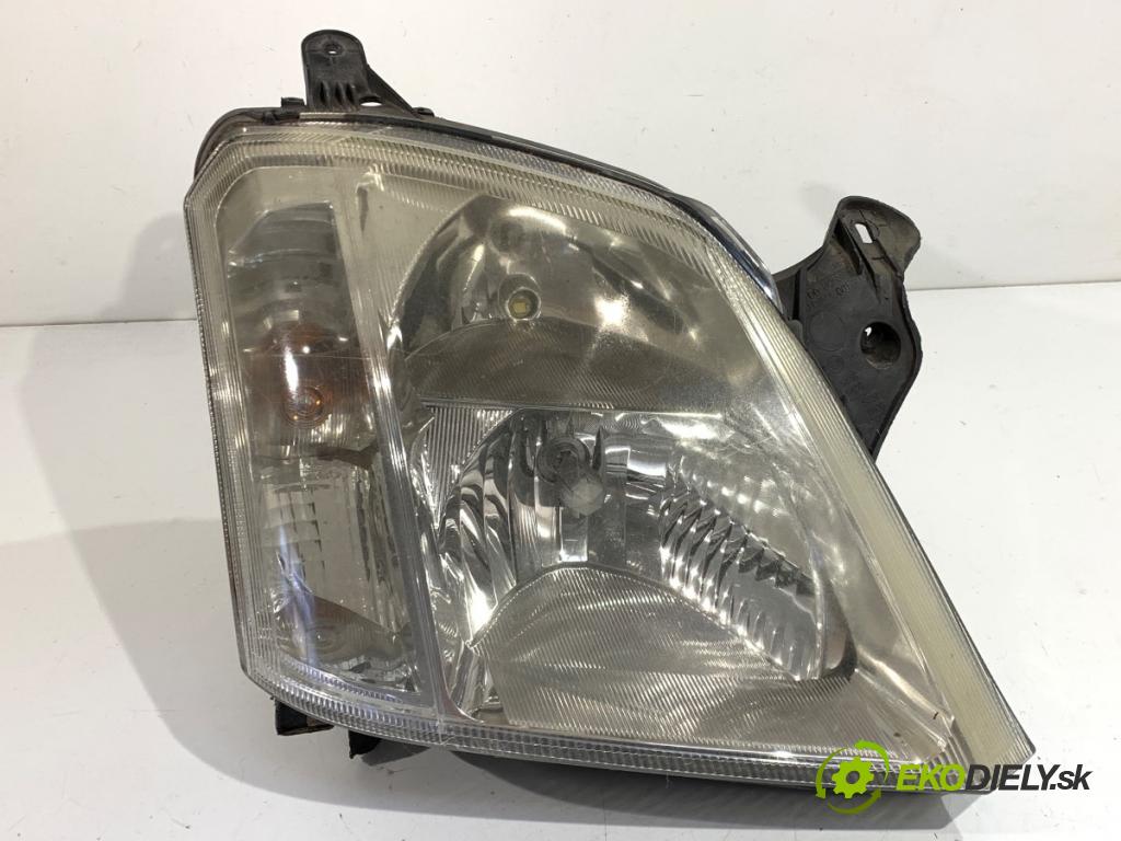 OPEL MERIVA A nadwozie wielkoprzestrzenne (MPV) 2005 74 kW 1.6 16V (E75) 1598 světlomet pravý přední část 93321053