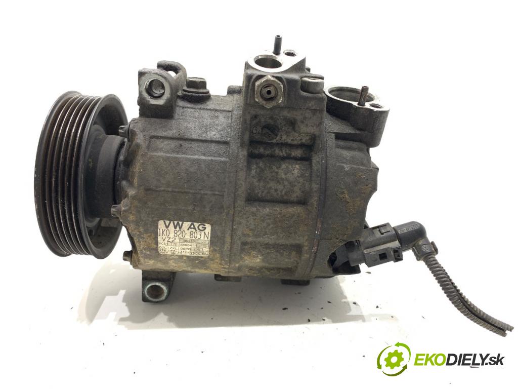 VW PASSAT B6 sedan 2006 110 kW 2.0 FSI 1984 kompresor klimatizace 1K0820803N (Kompresor klimatizace)