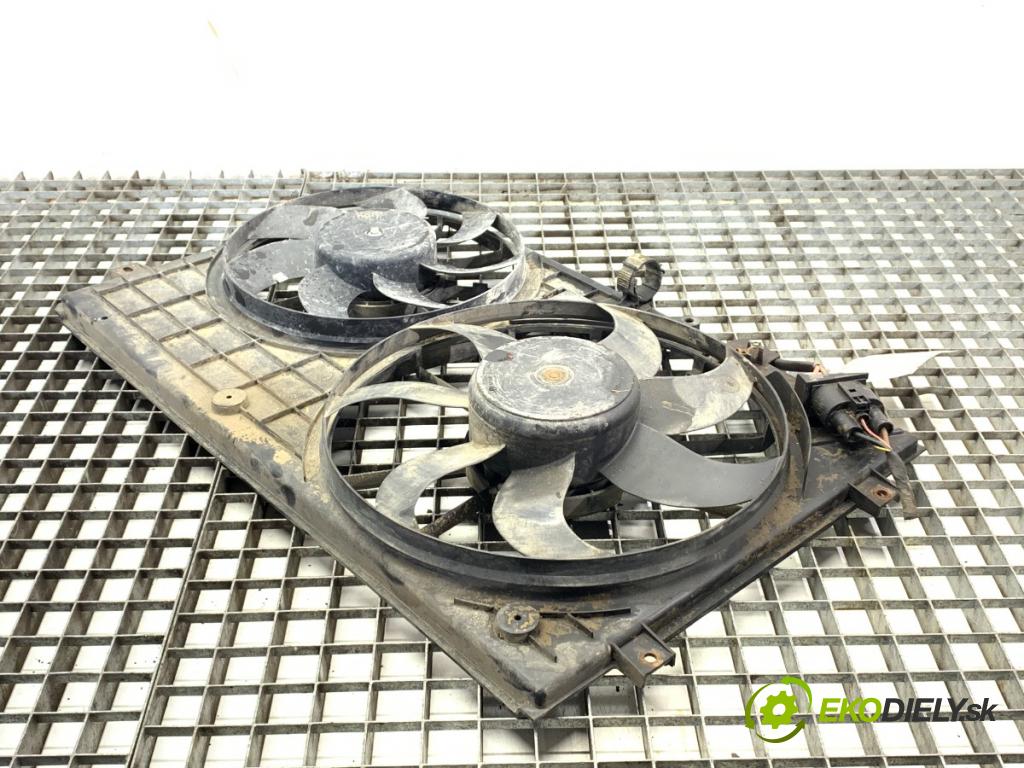 VW PASSAT B6 sedan 2006 110 kW 2.0 FSI 1984 Ventilátor chladiča 1K0121207T (Ventilátor)