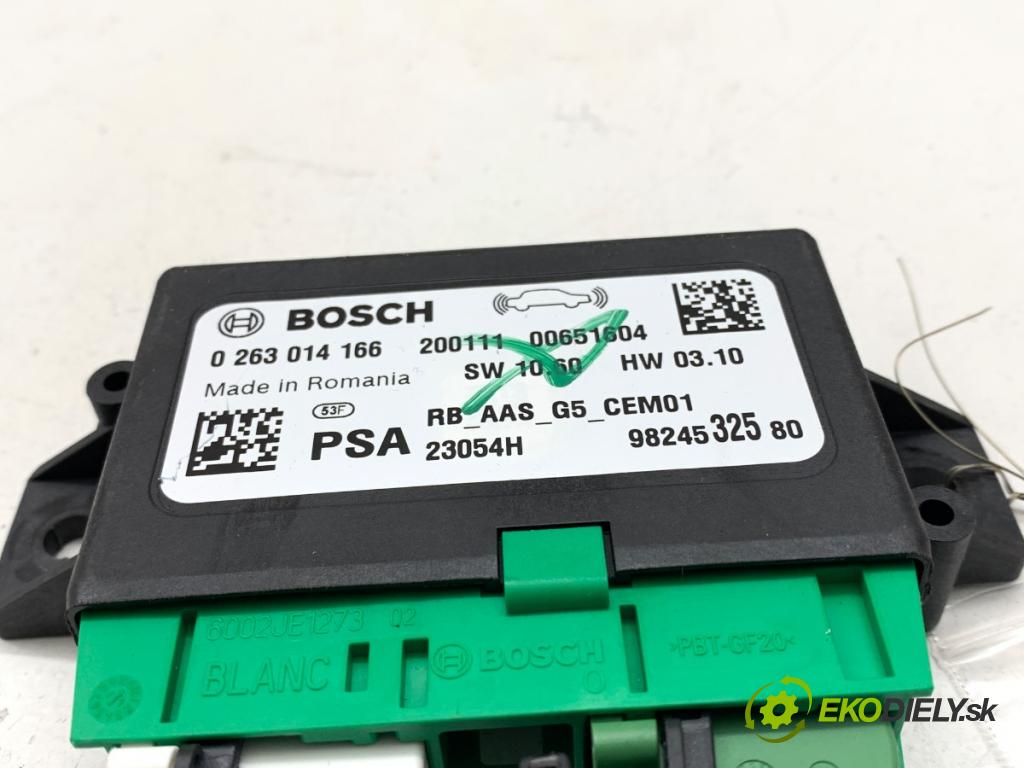 PEUGEOT 3008 SUV 2020 96 kW 1.2 THP/ PureTech 130 1199 Modul PDC 0263014166 (Riadiaca jednotka ostatné)