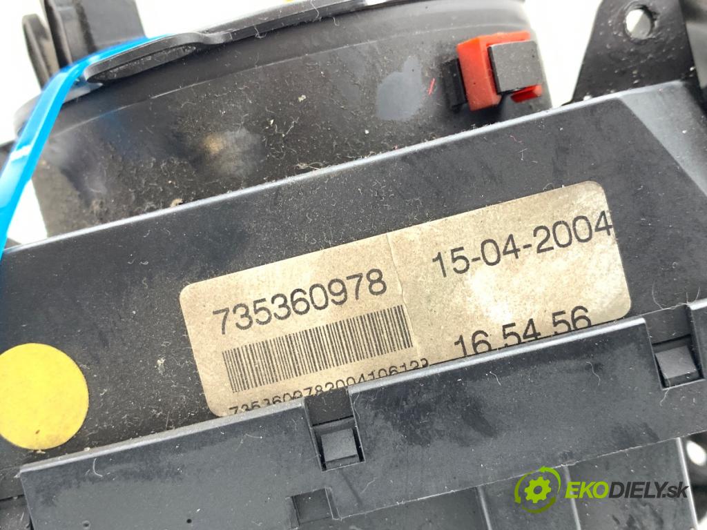FIAT PANDA II liftback 2004 40 kW 1.1 (169.AXA1A) 1108 Krúžok, slimák airbag 735360978 (Airbag)
