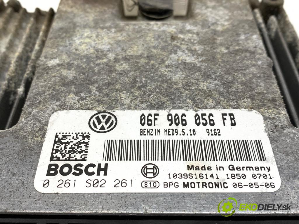 VW PASSAT B6 sedan 2006 110 kW 2.0 FSI 1984 riadiaca jednotka Motor 06F906056FB (Riadiaca jednotka)