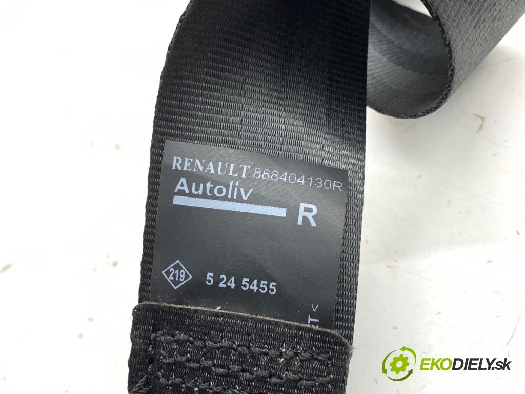 RENAULT CLIO IV liftback 2015 66 kW 1.5 dCi 90 1461 držák bezpečnost pravý zadní část 888404130R