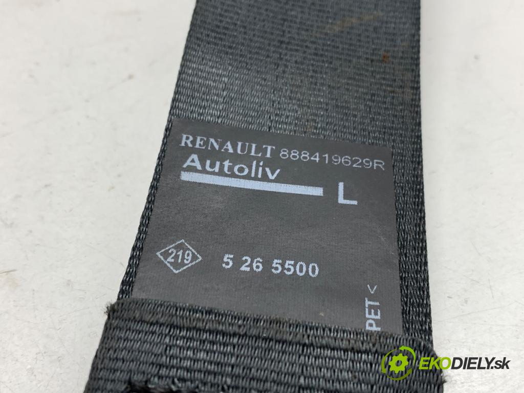 RENAULT CLIO IV liftback 2015 66 kW 1.5 dCi 90 1461 držák bezpečnost levý zadní část 888419629R