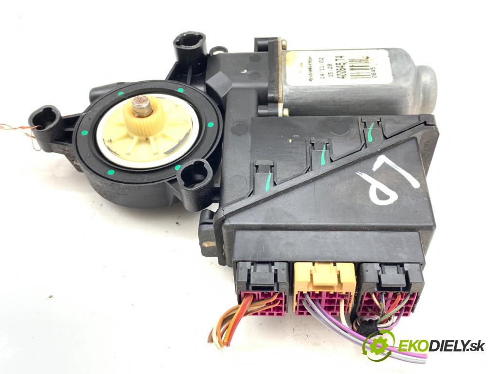 VW POLO IV 9N liftback 2003 40 kW 1.2 1198 motor sťahovaní okna levý přední část 602959802A