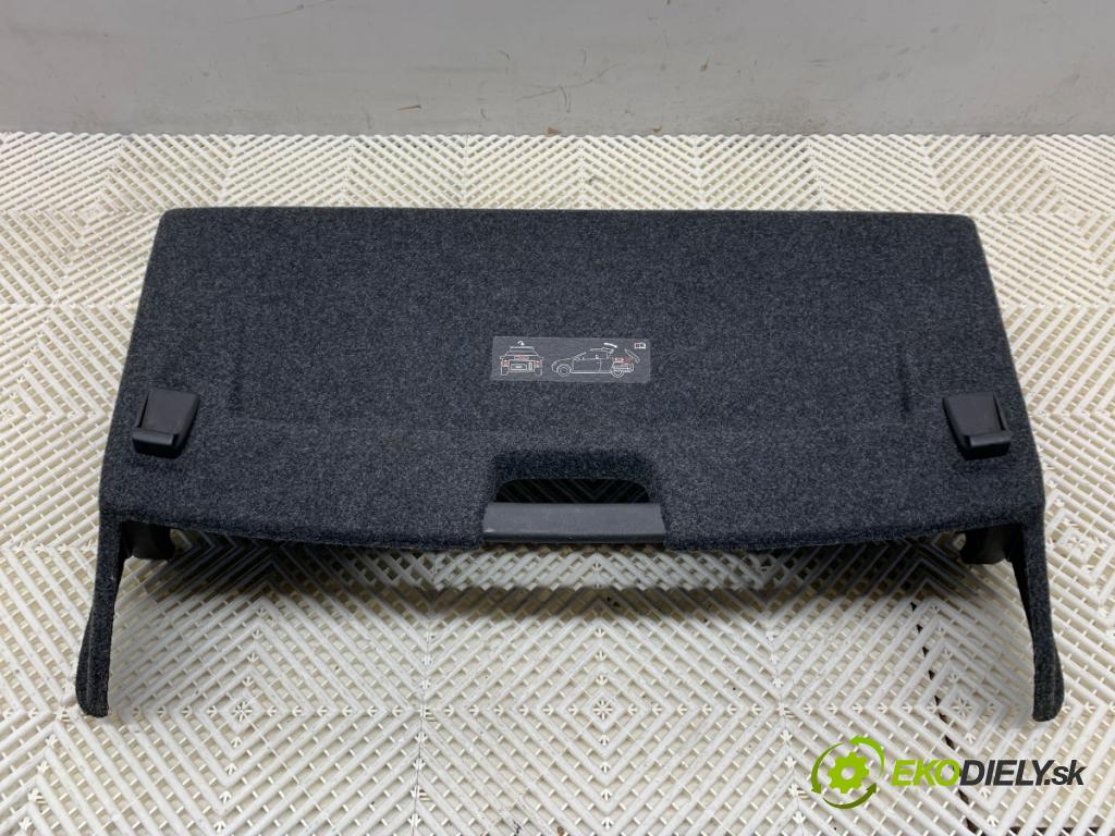 VW EOS kabriolet 2008 103 kW 2.0 TDI 1968 pláto zadní část 1Q0867071C