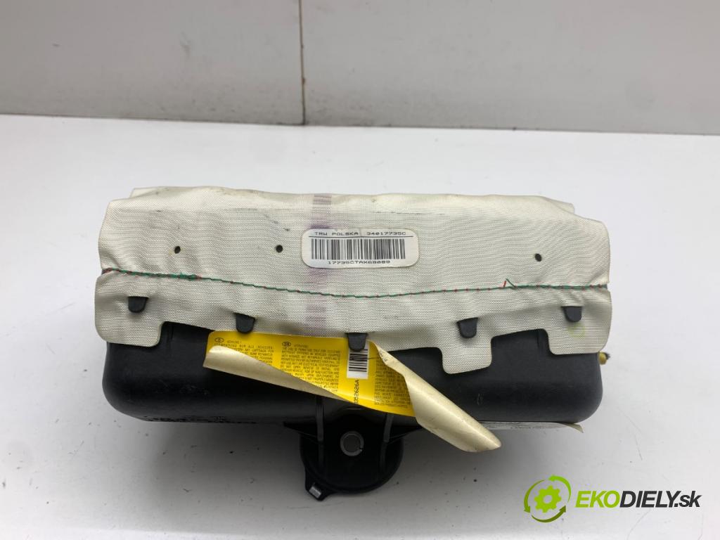 FIAT BRAVO II liftback 2007 88 kW 1.9 D Multijet (198AXB1A) 1910 AirBag spolujazdca 00517511870 (Airbag)