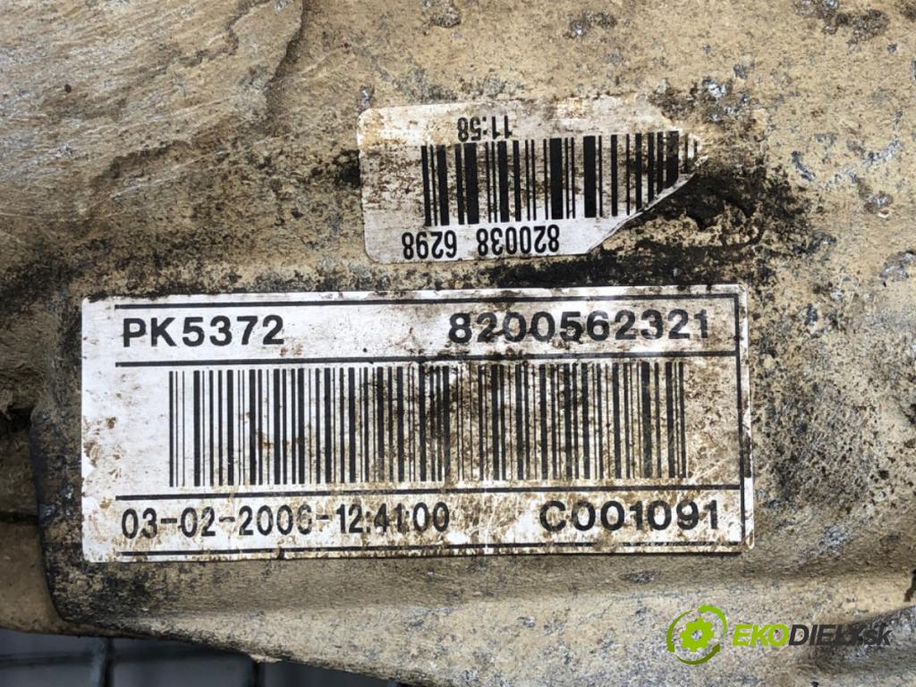 RENAULT MASTER II Autobus 2006 59 kW 1.9 dTI 1870 Prevodovka PK5372 (Prevodovka)