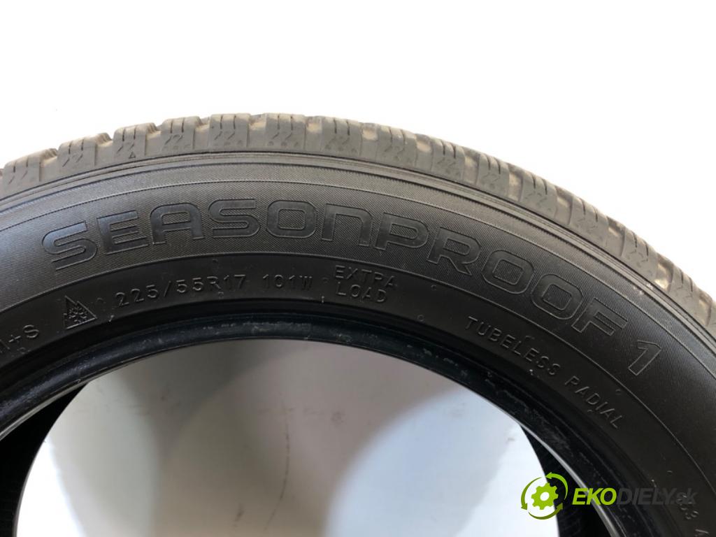 --- --- PNEUMATIKA: zima 2X 225/55 R17 NOKIAN