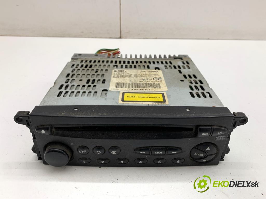 CITROEN XSARA PICASSO nadwozie wielkoprzestrzenne (MPV) 2001 85 kW 1.8 16V 1749 RADIO 9632592480 (Audio zariadenie)