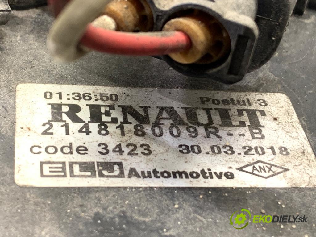 RENAULT CLIO IV liftback 2018 54 kW 1.2 16V 1149 Ventilátor chladiča 9675627980 (Ventilátor)