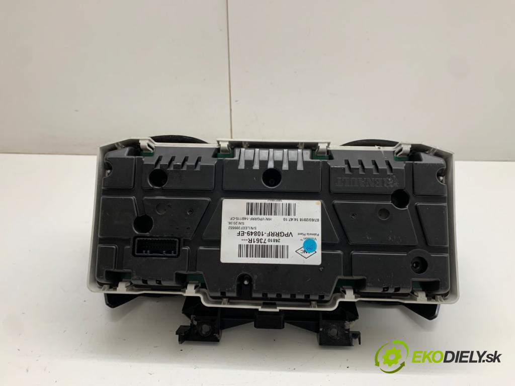 RENAULT CLIO IV liftback 2018 54 kW 1.2 16V 1149 prístrojovka 248107361R (Přístrojová deska)