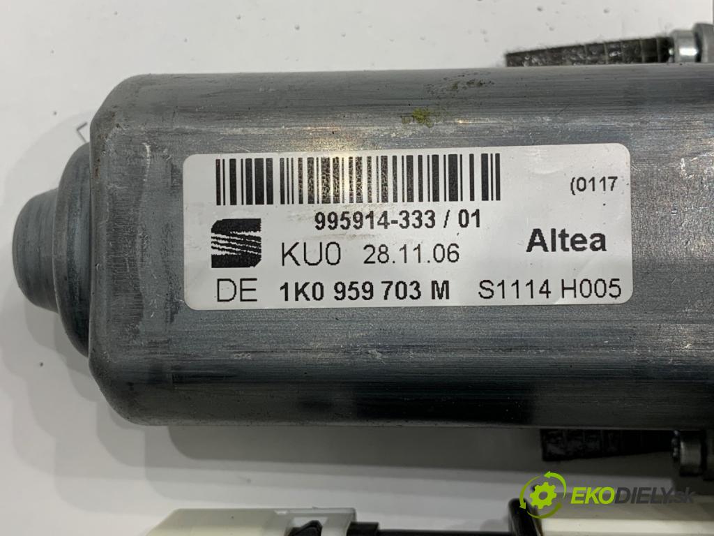 SEAT ALTEA XL nadwozie wielkoprzestrzenne (MPV) 2007 75 kW 1.6 1595 Mechanizmus okna ľavy zad 1K0959703M