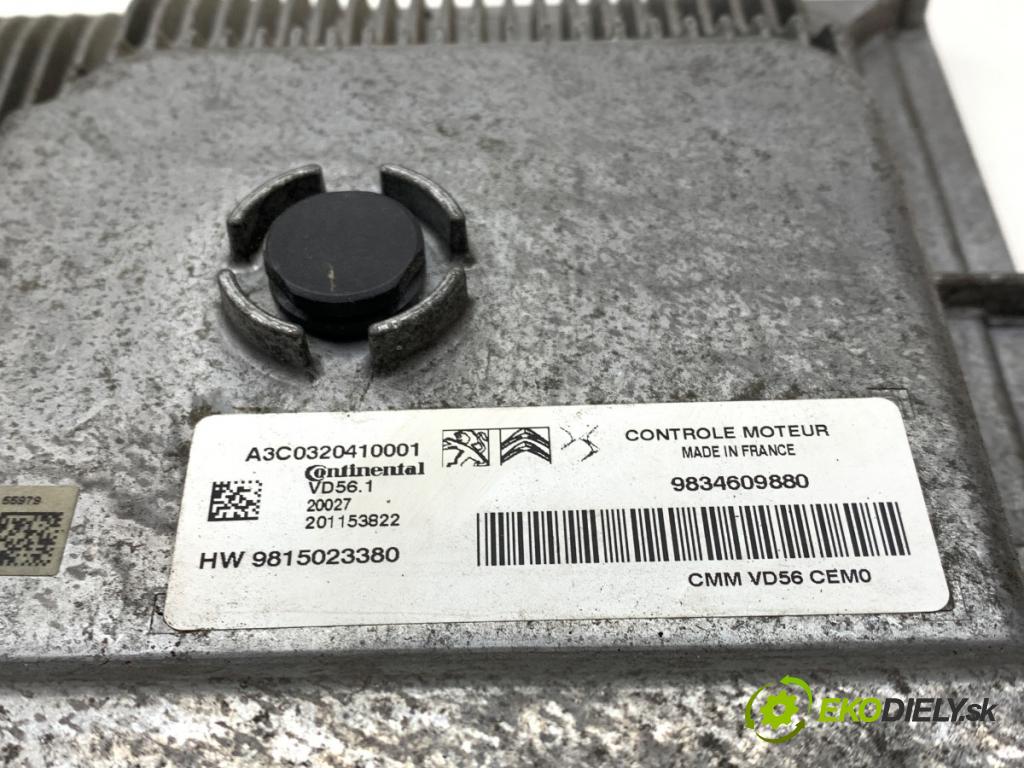 PEUGEOT 3008 SUV 2020 96 kW 1.2 THP/ PureTech 130 1199 řídící jednotka motora 9834609880 (Řídicí jednotka)