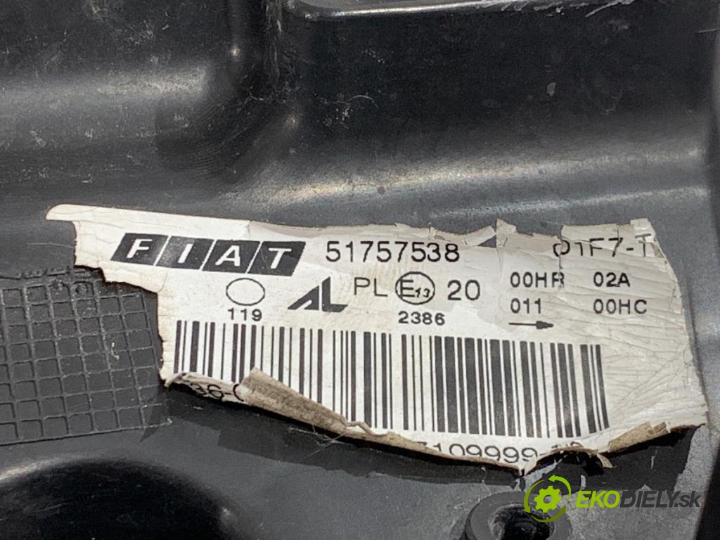 FIAT BRAVO II liftback 2007 66 kW 1.4 (198AXA1B) 1368 Svetlomet ľavy predný 51757538