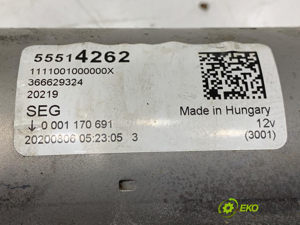 OPEL ASTRA K Kombi 2021 107 kW 1.2 Turbo (35) 1199 startér 55514262 (Startér)