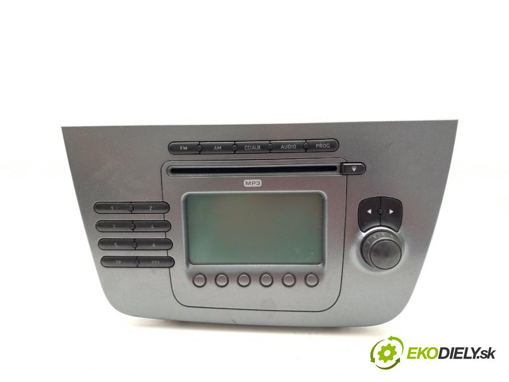 SEAT ALTEA XL nadwozie wielkoprzestrzenne (MPV) 2007 75 kW 1.6 1595 RADIO 5P1035186B (Audio zariadenie)