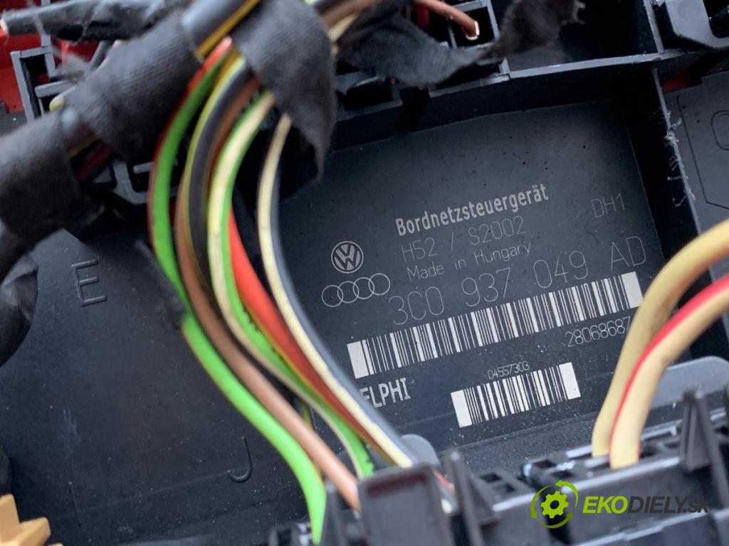 SEAT ALTEA XL nadwozie wielkoprzestrzenne (MPV) 2007 75 kW 1.6 1595 modul komfortu 3C0937049AD (Komfortní modul)