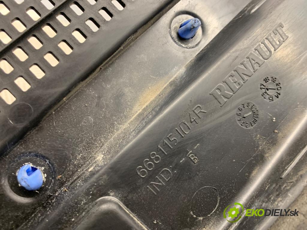 RENAULT TALISMAN sedan 2017 118 kW 1.6 dCi 160 1598 torpédo plast pod čelní okno 668115104R (Plast pod čelním sklem)
