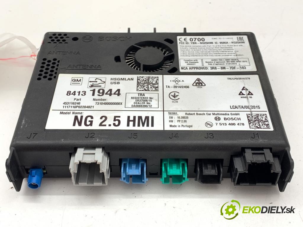 OPEL ASTRA K Kombi 2017 110 kW 1.4 Turbo (35) 1399 modul navigace 84131944