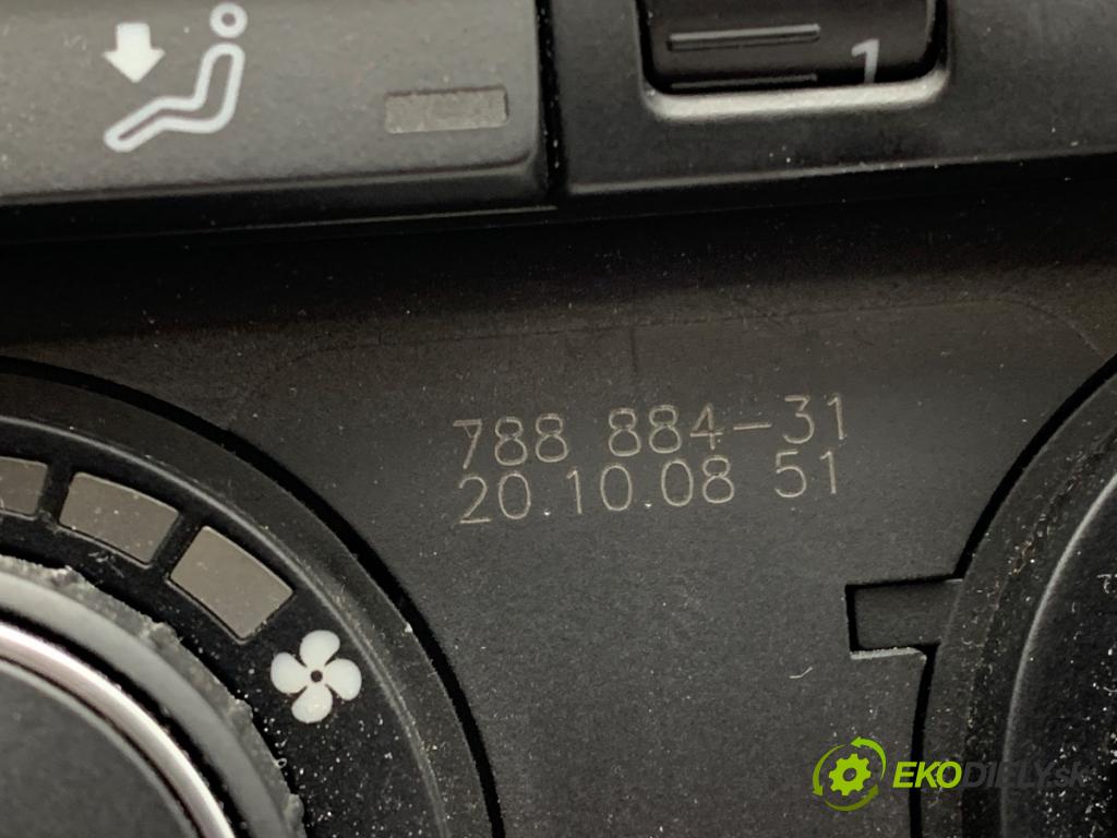 VW EOS kabriolet 2008 103 kW 2.0 TDI 1968 Panel ovládaní topení 1Q0907044AE (Páčky pod volantem)