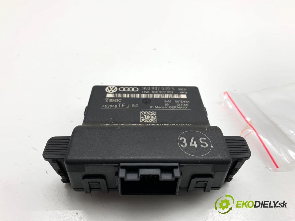 VW EOS kabriolet 2008 103 kW 2.0 TDI 1968 modul GATEWAY 1K0907530S