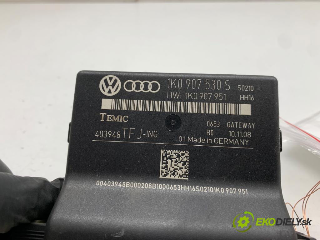 VW EOS kabriolet 2008 103 kW 2.0 TDI 1968 modul GATEWAY 1K0907530S